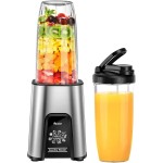 ジューサー ミキサー【1台多役・850W ハイパワー ·790ML大容量】VEWIOR ブレンダー 氷も砕ける スムージー/野菜/果物/ジュース/コーヒーミル/離乳食用/ミルクセーキ ボトル790ml大容量 6枚刃25000r/min 高速回転 コンパクト 水洗い可能 過熱保護 おしゃれ プレゼント ギフト キッチン/アウトドア/旅行/出張/ジム/オフィス (グレー)