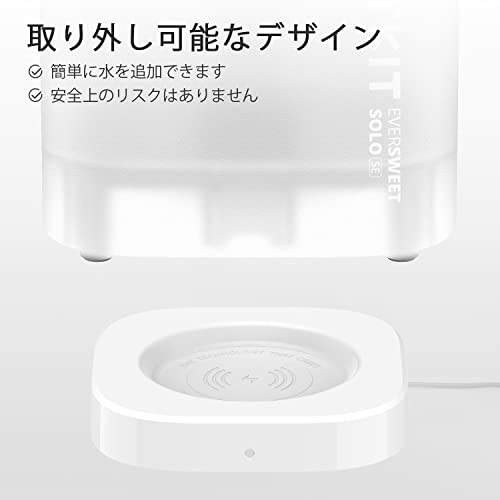 PETKIT ペット用 みずのみ器 自動給水器 循環式 犬 猫 静音ポンプ 自動パワーオフ 1.8L大容量 (ホワイト) PETKIT ペット用 みずのみ器 自動給水器 循環式 犬 猫 静音ポンプ 自動パワーオフ 1.8L大容量 (ホワイト)